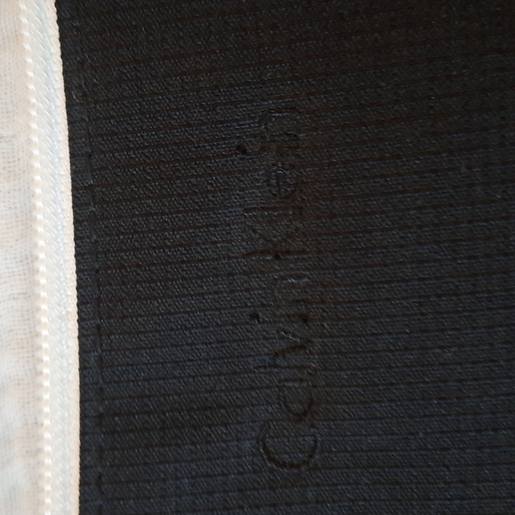 Vintage  y2k black with white accent Calvin Klein mini purse clutch - Picture 2 of 5